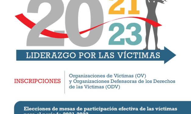 Segovia le apuesta a el liderazgo de las víctimas del conflicto armado