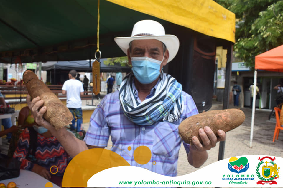 Mercado campesino en Yolombó