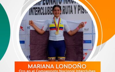 Ciclista de El Carmen de Viboral ganó medalla de oro en el Campeonato Nacional Interclubes