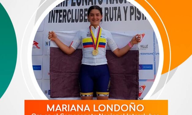 Ciclista de El Carmen de Viboral ganó medalla de oro en el Campeonato Nacional Interclubes