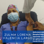 San Roque ya vacunó a su primera enfermera contra el COVID-19
