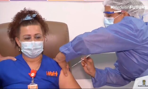 Inicia la vacunación en Medellín