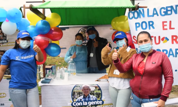 «Con la gente por mi vereda” la estrategia de El Santuario