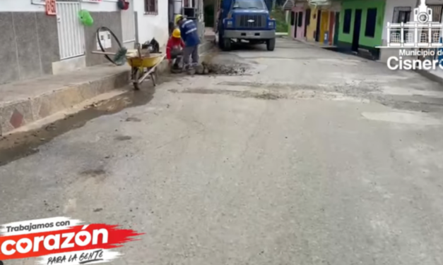 Cisneros trabaja por la infraestructura