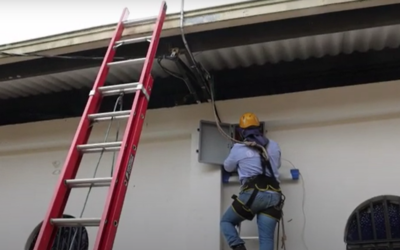 En Santo Domingo se instalan alarmas para evitar emergencias