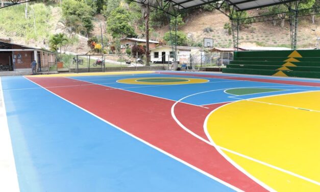 Yalí realizó una inversión de 17 millones para el mantenimiento de escenarios deportivos