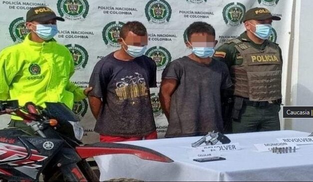 Detenidos presuntos asesinos del policía Edison Ferney