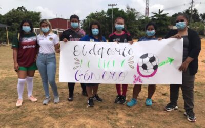El Bagre con el fútbol femenino y los adultos mayores