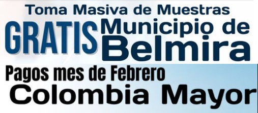 Eventos de interés en Belmira