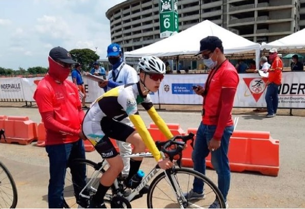 Los yarumos en el campeonato nacional de ciclismo