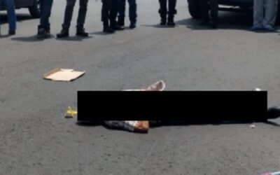 Murió adulto mayor atropellado