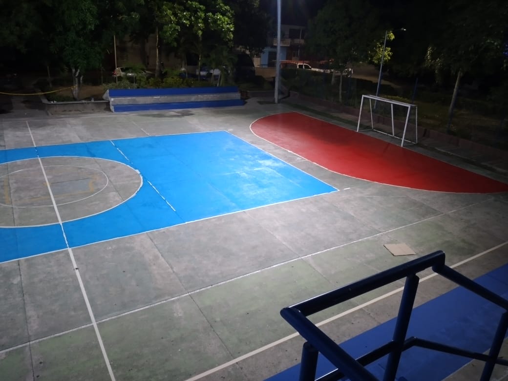 En Puerto Triunfo se está recuperando los escenarios deportivos