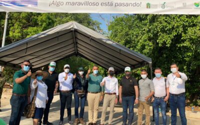 En Yondó se realizó la entrega de placa huella para el beneficio de las comunidades rurales