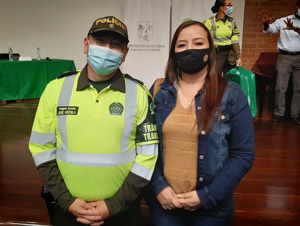 11 municipios del suroeste y norte de Antioquia ya cuentan con agentes de tránsito