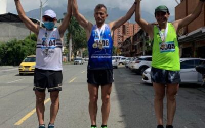 Cejeño ganó la medalla de oro en la Maratón Valle de Aburrá