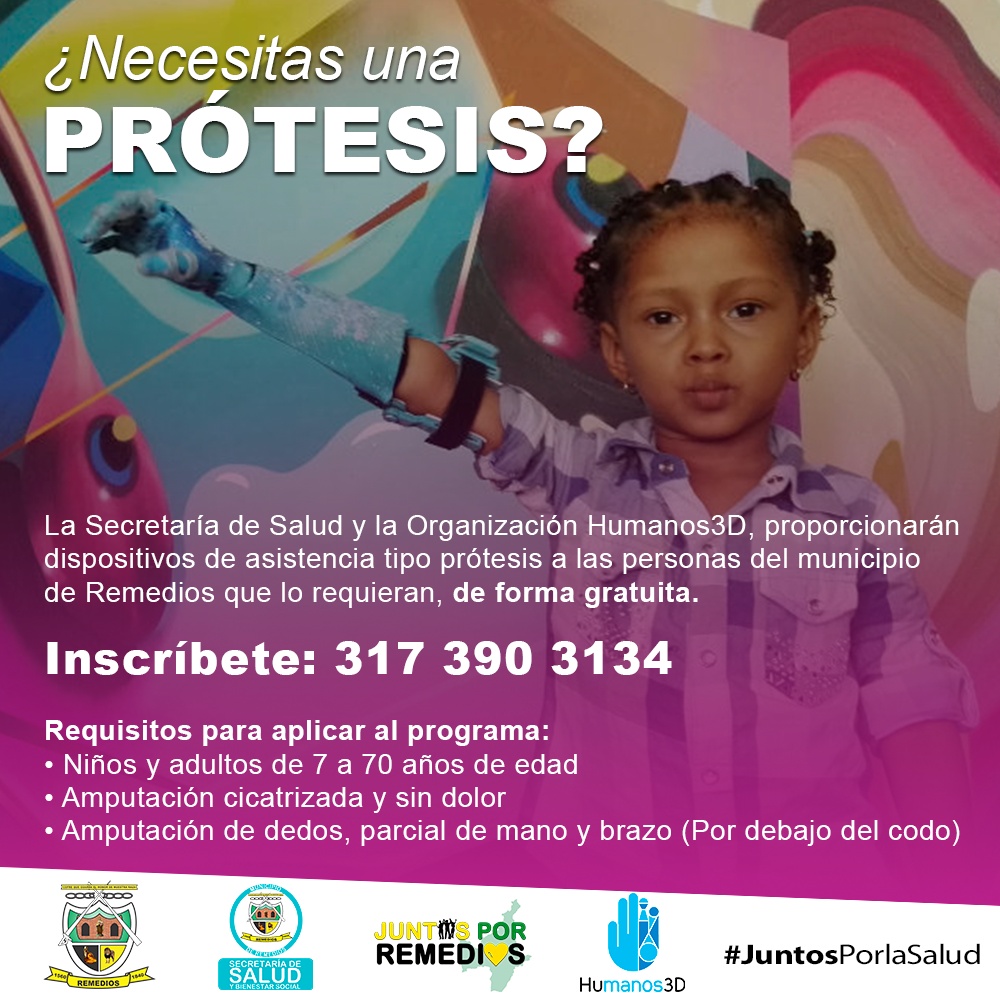 ¿Necesitas una prótesis?, la nueva campaña de Remedios