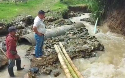 Considerables daños en Betania por las lluvias