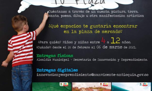 “Vive tu plaza” la actividad que está promoviendo San Vicente Ferrer