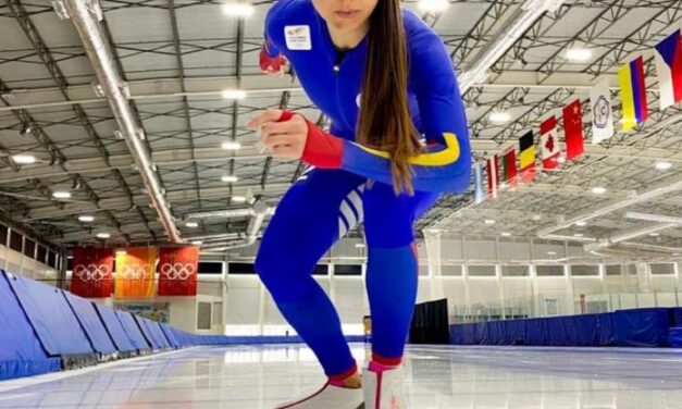 Patinadora de El Carmen se destaca en torneo internacional