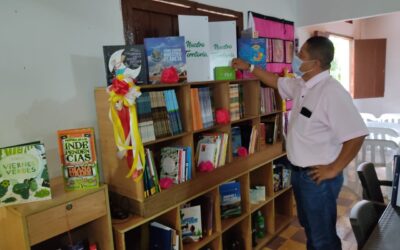 Llegó la biblioteca itinerante a Cáceres, Antioquia