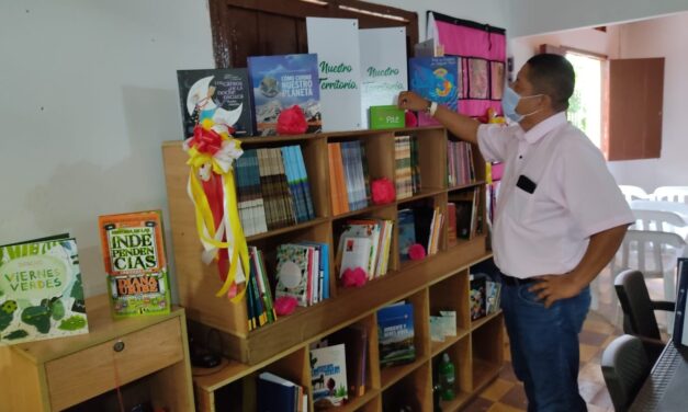 Llegó la biblioteca itinerante a Cáceres, Antioquia