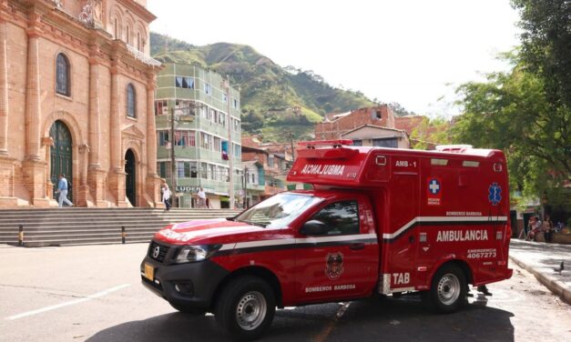 Dotación para cuerpo de bomberos de Barbosa