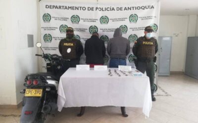 Capturan a dos presuntos responsables de asesinar a un joven de 17 años en La Ceja