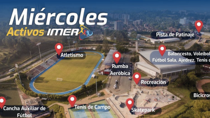 “Miércoles Activos” la nueva actividad que ejecutará el IMER, Rionegro “Miércoles Activos” la nueva actividad que ejecutará el IMER, Rionegro