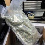 Capturado por llevar marihuana en un microondas