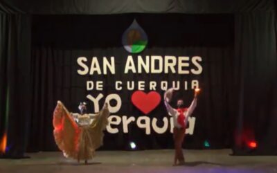 Celebraron el día de la danza con bailes en San Andrés de Cuerquia  
