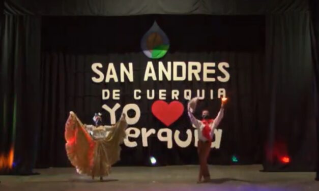 Celebraron el día de la danza con bailes en San Andrés de Cuerquia  
