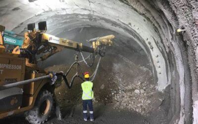 El túnel de Amagá está 17,9 puntos por encima del cronograma esperado
