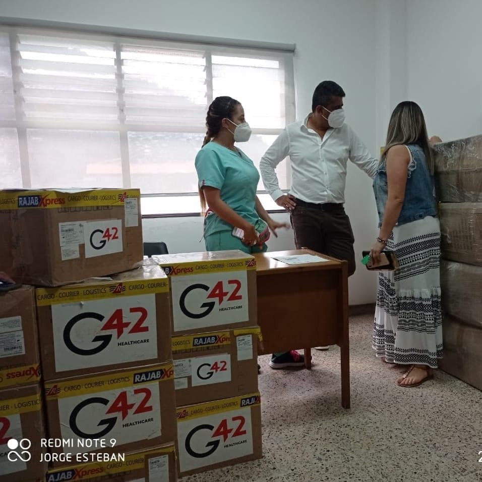 Equipos e implementos para el hospital de Amagá