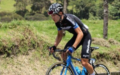 Un carmelito está siendo protagonista en la Vuelta a Colombia