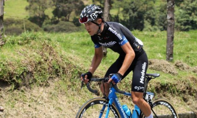 Un carmelito está siendo protagonista en la Vuelta a Colombia