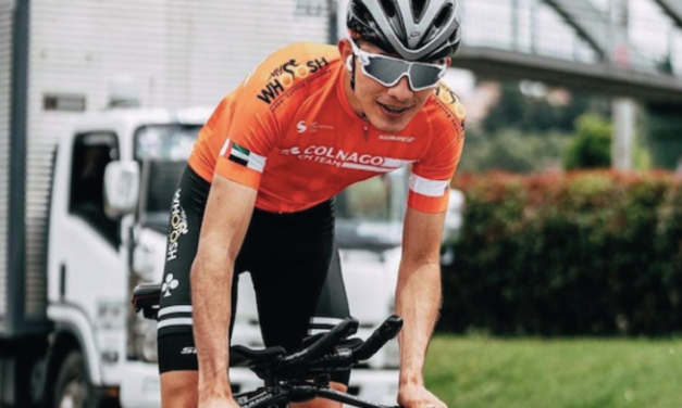 Ciclista de San Vicente está dejando el nombre en alto en el inicio de la Vuelta de la Juventud