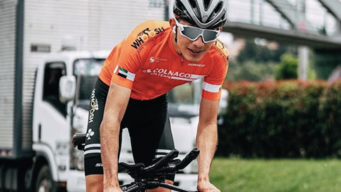 Ciclista de San Vicente está dejando el nombre en alto en el inicio de la Vuelta de la Juventud
