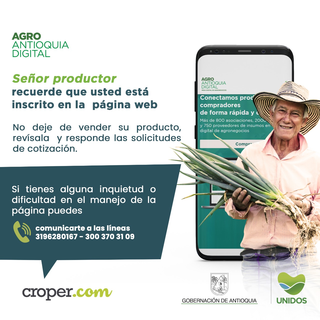“Agroantioquiadigital.com” una nueva herramienta que favorecerá a los antioqueños “Agroantioquiadigital.com” una nueva herramienta que favorecerá a los antioqueños