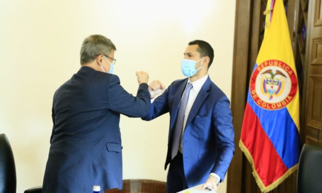 Gobernador (e) de Antioquia evaluó proyectos de seguridad