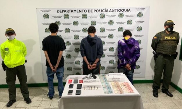 En Sonsón fueron capturados tres integrantes de “El Mesa”