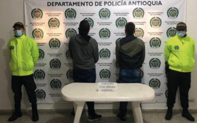 En Abejorral fueron capturados dos hombres por tentativa de homicidio