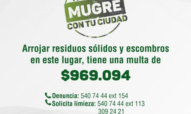 La Estrella invita a tener limpio el municipio