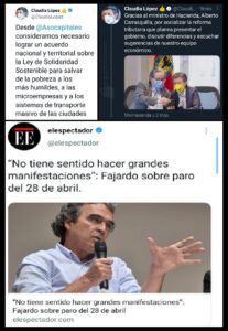 Sergio Fajardo y Claudia López: No se apropien de aquello que ustedes jamás apoyaron 1 Sergio Fajardo y Claudia López: No se apropien de aquello que ustedes jamás apoyaron imagen 1