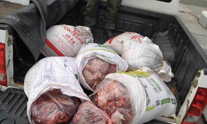 En Sonsón capturan a dos hombres que intentaban transportar carne incumpliendo las medidas sanitarias