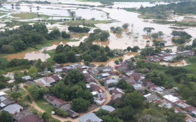 Dagran hizo presencia en El Bagre para apoyar en la atención de la emergencia registrada por inundaciones