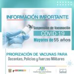 En Puerto Berrío se suspende la vacunación de COVID-19 a mayores de 55 años