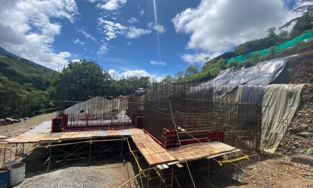 Planta de tratamiento de aguas residuales en Buriticá
