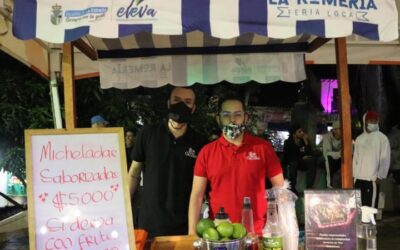 Comercio nocturno se tomó el parque de La Estrella