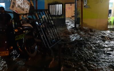 Cuatro municipios del departamento reportaron eventos por las lluvias