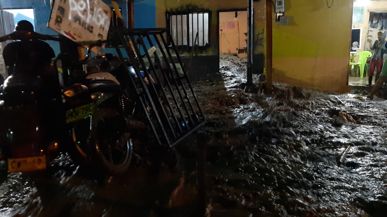 Cuatro municipios del departamento reportaron eventos por las lluvias